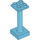 LEGO Duplo Medium azuurblauw Stand 2 x 2 met Basis (93353)