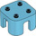 LEGO Duplo Medium azuurblauw Stool (65273)