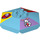 LEGO Duplo Azure moyen Umbrella avec lapin et Balle (29796 / 92002)