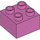 LEGO Duplo Medium donkerroze Steen 2 x 2 (3437 / 89461)