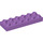 LEGO Duplo Medium lavendel Plaat 2 x 6 (98233)