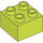 LEGO Duplo Medium limoen Steen 2 x 2 (3437 / 89461)