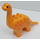 LEGO Duplo Medium Orange Brachiosaurus with Long Neck and Spots (31053)