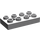 LEGO Duplo Gris pierre moyen assiette 2 x 4 avec 2 Épingle des trous (10661)