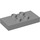 LEGO Duplo Medium Stone Gray Tile 2 x 4 x 0.33 with 4 Center Studs (Thick) (6413)