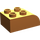 LEGO Duplo Oranje Steen 2 x 3 met Gebogen bovenkant (2302)