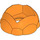 LEGO Duplo Orange Rock with Hole (23742)