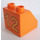 LEGO Duplo Orange Slope 2 x 2 x 1.5 (45°) with &quot;12&quot; (6474)