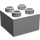 LEGO Duplo Gris clair perle Brique 2 x 2 (3437 / 89461)