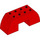 LEGO Duplo rouge Arche
 Brique 2 x 6 x 2 Incurvé (11197)