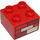 LEGO Duplo rouge Brique 2 x 2 avec Bricks (3437 / 53157)