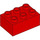 LEGO Duplo Rood Steen 2 x 3 (87084)