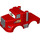 LEGO Duplo rouge Châssis 5 x 9 x 3 Mack  (33517)