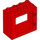 LEGO Duplo Rood Deur Kader 2 x 4 x 3 met vlakke rand (61649)