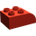 LEGO Duplo Rood Steen 2 x 3 met Gebogen bovenkant (2302)