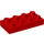 LEGO Duplo rouge assiette 2 x 4 (4538 / 40666)