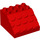 LEGO Duplo rouge Pente 4 x 4 x 2 (18814)