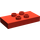 LEGO Duplo Rood Tegel 2 x 4 x 0.33 met 4 Midden Studs (Dik) (6413)