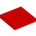 Duplo rouge Turntable 4 x 4 Base avec Flush Surface (92005)