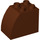 LEGO Duplo Brun rougeâtre Brique 2 x 3 x 2 avec Incurvé Côté (11344)
