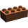 LEGO Duplo Roodachtig Bruin Steen 2 x 4 (3011 / 31459)