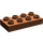 LEGO Duplo Rötlich-braun Platte 2 x 4 (4538 / 40666)