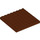 LEGO Duplo Brun rougeâtre assiette 8 x 8 (51262 / 74965)
