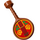 LEGO Duplo Round Sign with Mandolin with Roses (41759 / 101597)