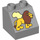 LEGO Duplo Pente 2 x 2 x 1.5 (45°) avec Lion et Africa (6474 / 54591)