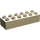 LEGO Duplo Zandbruin Steen 2 x 6 (2300)