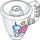 LEGO Duplo Tea Cup met Handvat met Planets (27383 / 105449)