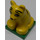 LEGO Duplo tigre Cub sitting sur green Base