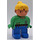 LEGO DUPLO Wendy mit Tools im Gürtel, Bright Green oben