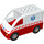 LEGO Duplo White Ambulance 5 x 10 with EMT Star without door (58233)