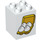LEGO Duplo blanc Brique 2 x 2 x 2 avec Quatre Eggs dans Boîte (24972 / 31110)