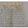 LEGO Duplo White Curtain rail, white cloth curtains with red, blue and yellow dots