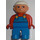 LEGO DUPLO con Blu Salopette Figura Duplo