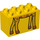 LEGO Duplo Jaune Brique 2 x 4 x 2 avec Giraffe Jambes et Lower Corps (31111 / 43533)