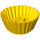 LEGO Duplo Geel Cupcake Liner 4 x 4 x 1.5 (18805 / 98215)