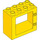LEGO Duplo Geel Deur Kader 2 x 4 x 3 met vlakke rand (61649)