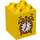 LEGO Duplo Jaune Brique 2 x 2 x 2 avec Alarm Clock (19421 / 31110)
