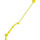 LEGO Duplo Yellow Fishing Rod with Red Fishing Line (23146)