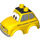 LEGO Duplo Gelb Luigi Auto oben 4 x 6 (33593)