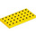 LEGO Duplo Jaune assiette 4 x 8 (4672 / 10199)