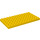 LEGO Duplo Yellow Plate 6 x 12 (4196 / 18921)