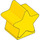 Duplo Yellow Star Brick (72134)