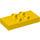 LEGO Duplo Geel Tegel 2 x 4 x 0.33 met 4 Midden Studs (Dik) (6413)