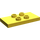 LEGO Duplo Jaune Tuile 2 x 4 x 0.33 avec 4 Centre Goujons (Mince) (4121)