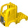 LEGO Duplo Gelb Truck cab 4 x 8 mit Groß Gitter und hazard Streifen (68618)