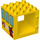 LEGO Duplo Yellow Window Frame 4 x 4 x 3 with Rabbit and Windows (18857 / 20715)